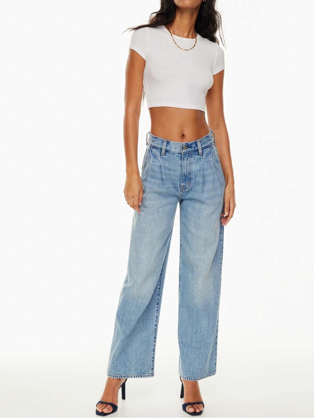 Aritzia Denim Forum The Belinda Hi-Rise Wide Leg Jean Size 29